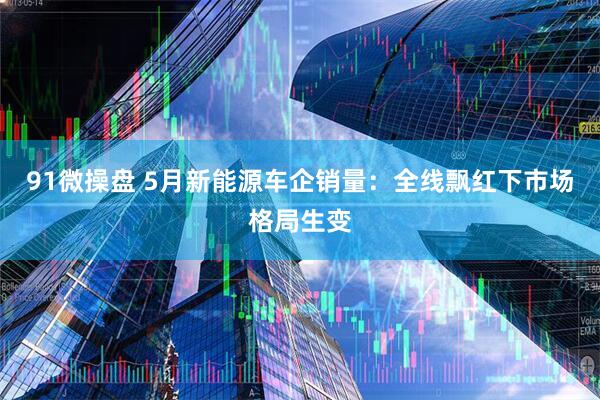91微操盘 5月新能源车企销量：全线飘红下市场格局生变